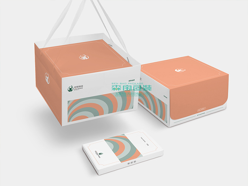 手提一體盒蛋糕盒設(shè)計(jì)